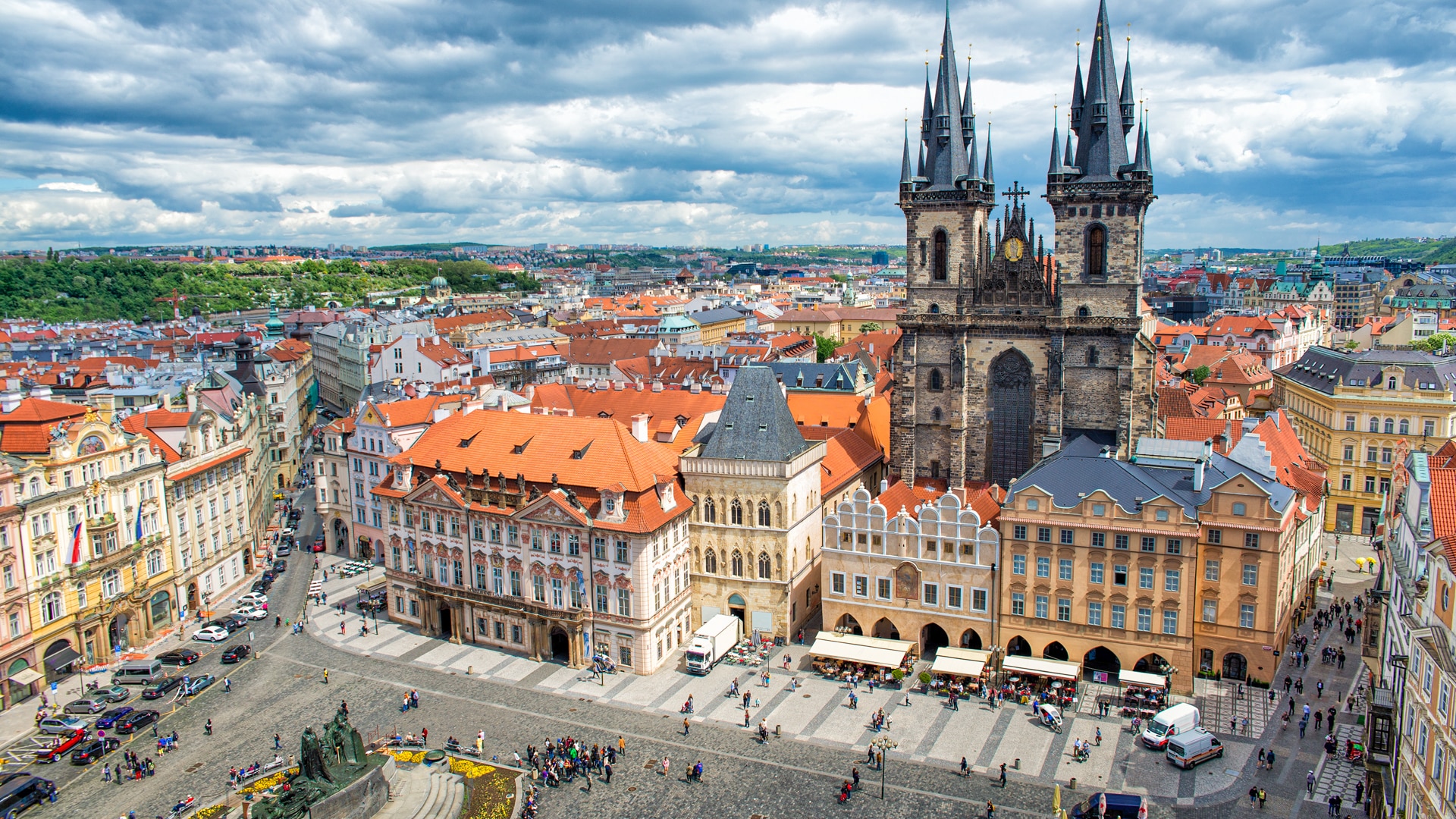 The Old Town in Prague