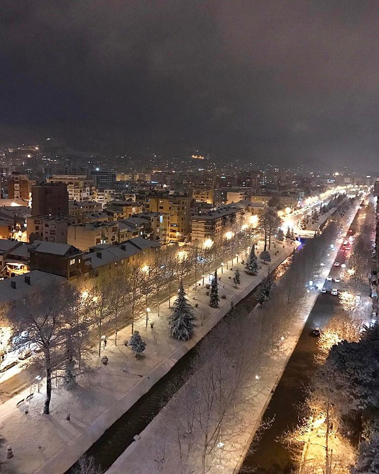 Winter in Tirana