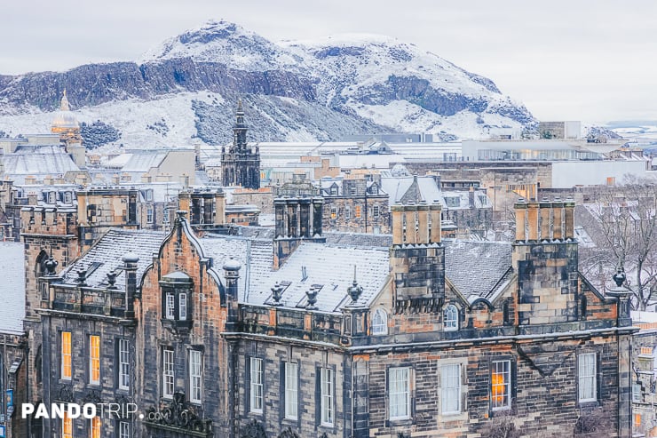 Winter in Edinburgh