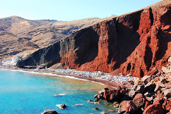 Red Beach Santorini