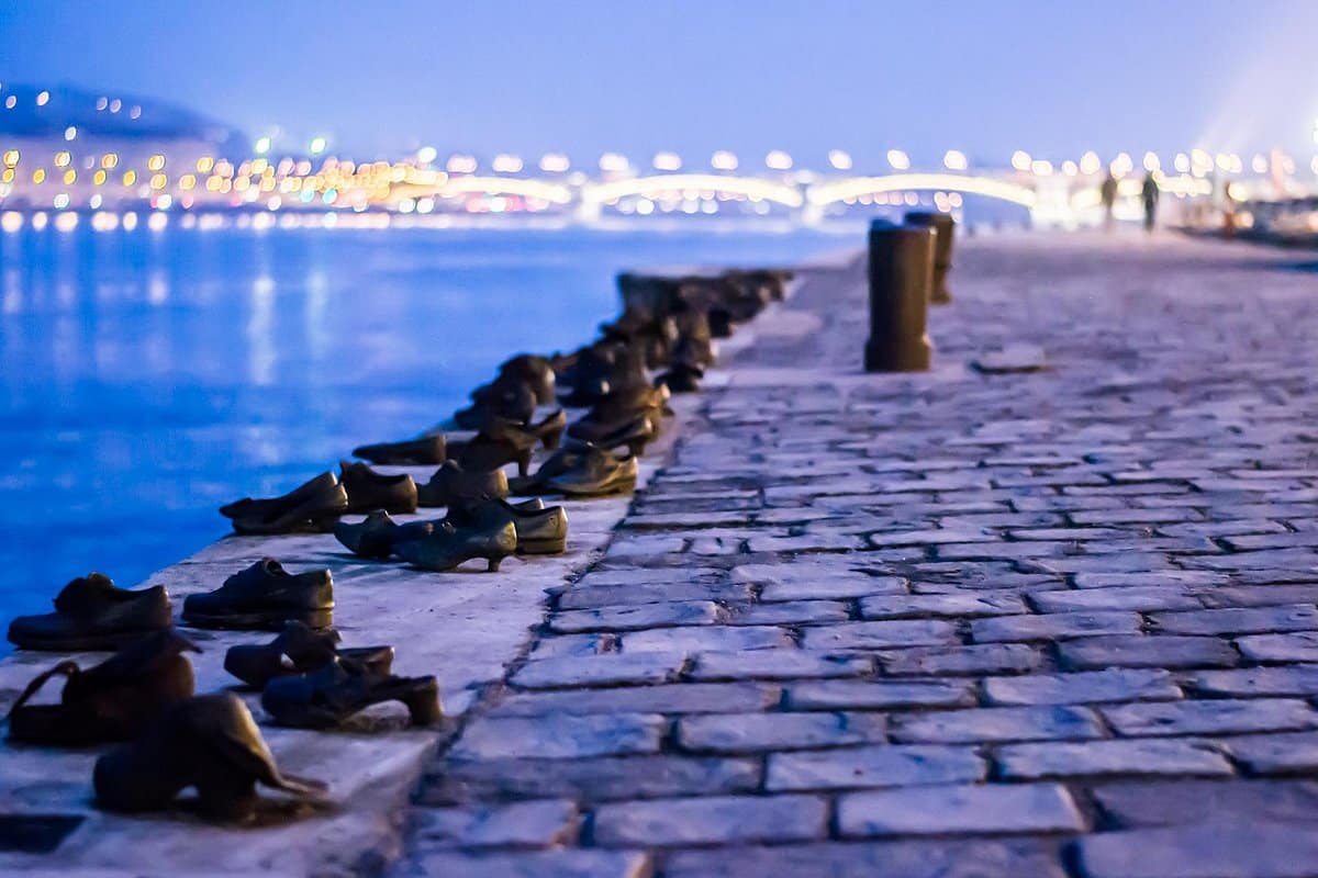 Shoes on the Danube Bank