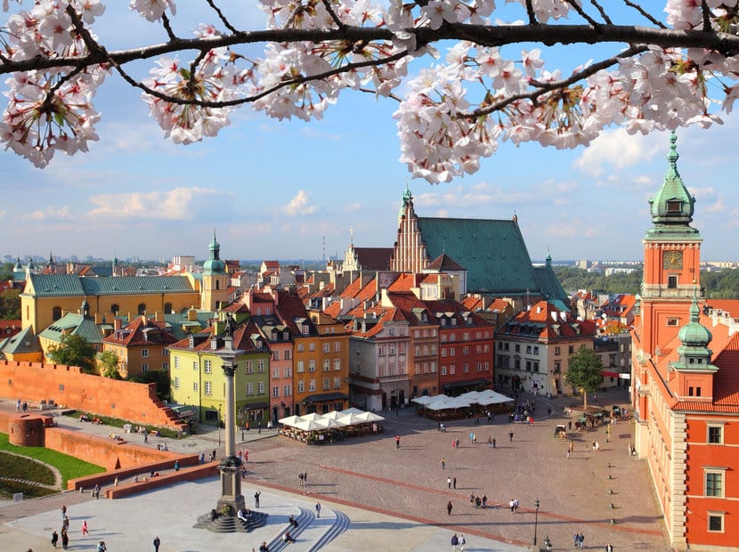 Spring in Warsaw