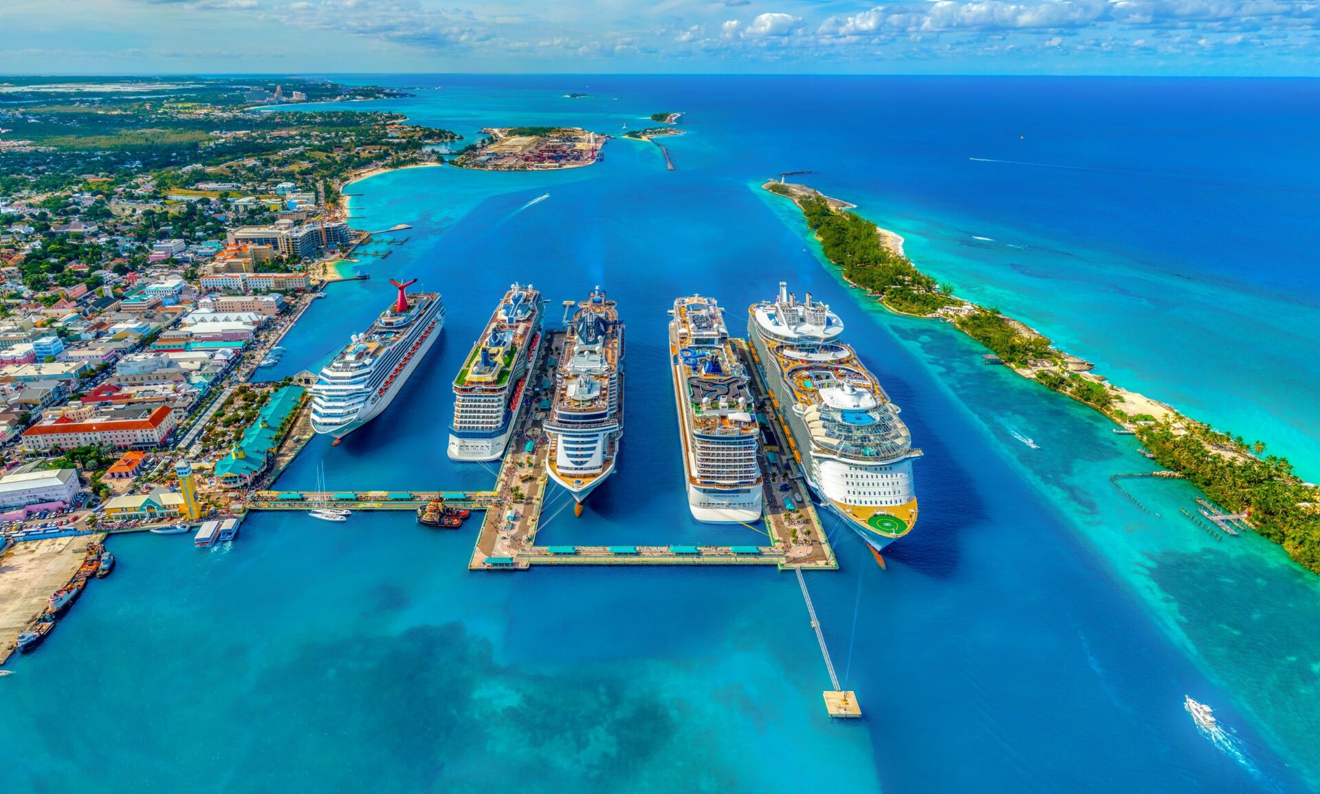 Cruise Port in Bahamas