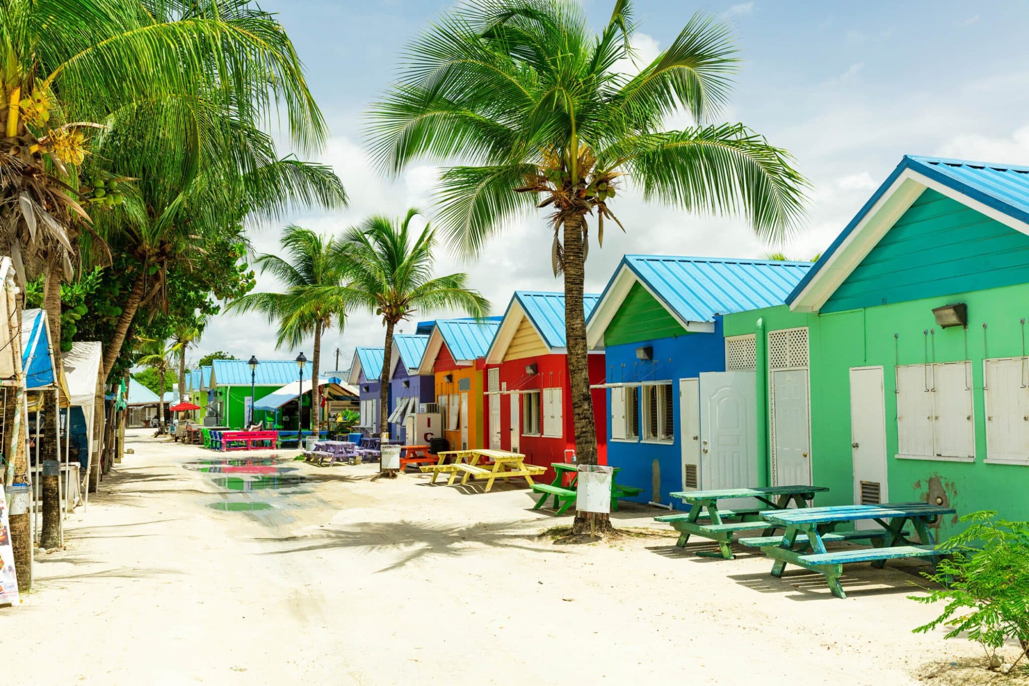 Houses on Barbados