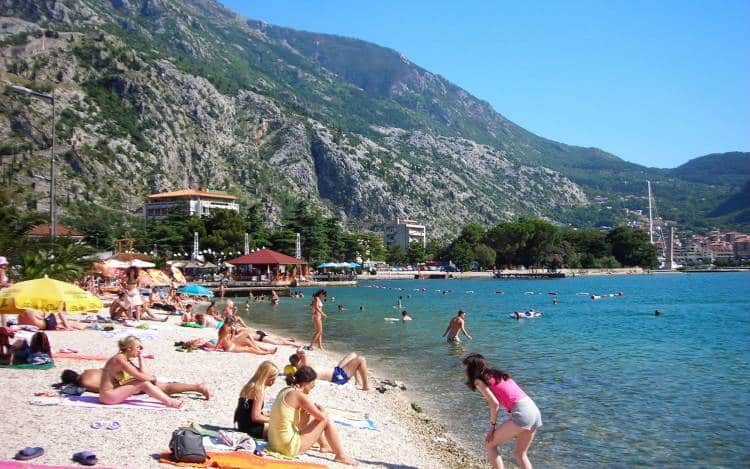 Kotor’s Beaches