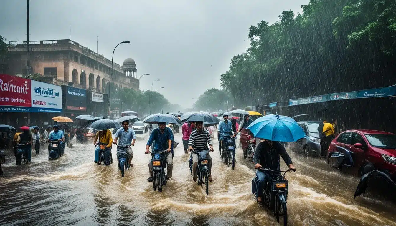 Monsoon Season in Delhi