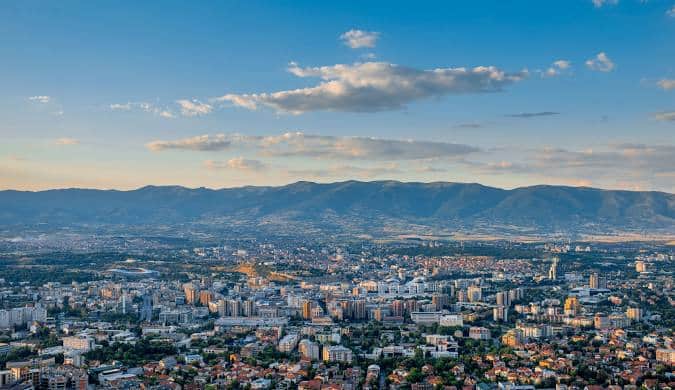 North Macedonia City View