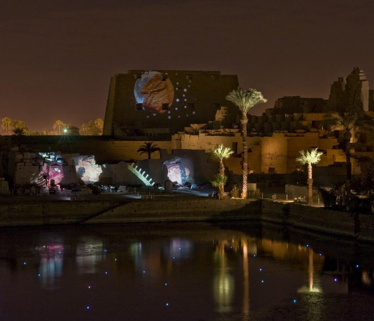 Sound and Light Show at Karnak